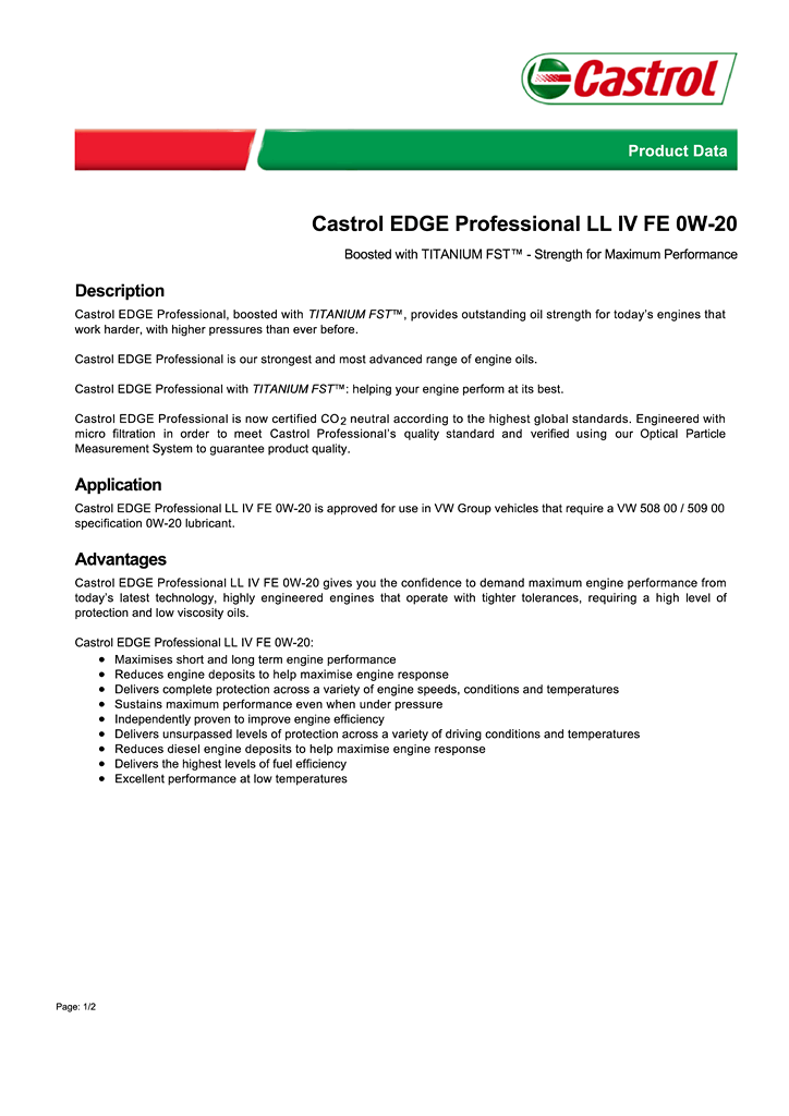Castrol EDGE Professional LL IV FE 0W-20_1.png